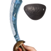 Smiffys Pirate Cutlass With Eyepatch