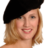 Classic Black Beret Accessory