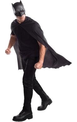 Batman Facepiece & Cape - Adult