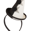 Monochrome Clown Hat Headband