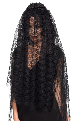 Smiffys Gothic Black Veil