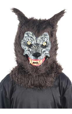 Werewolf Facepiece With Moving Mouth