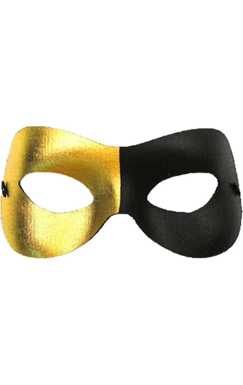 GENERIC Black And Gold Eye Mask 1 GENERIC Black And Gold Eye Mask