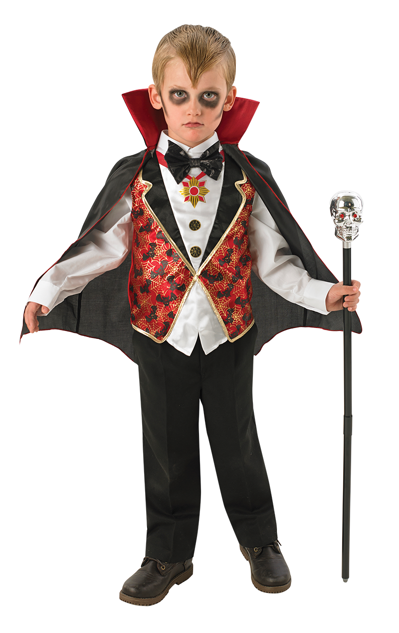 Kids Classic Dracula Costume 1 Kids Classic Dracula Costume