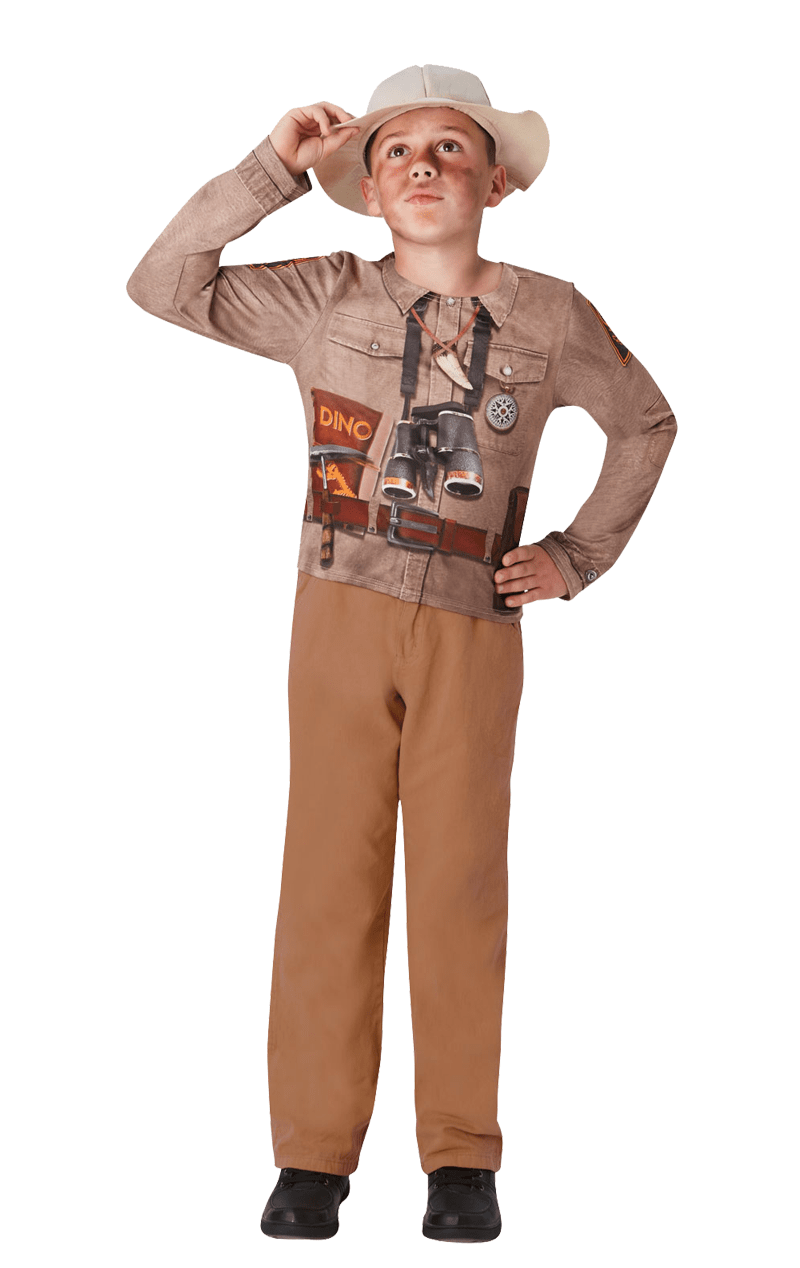 Kids Dinosaur Explorer Costume 2 Kids Dinosaur Explorer Costume - Image 2