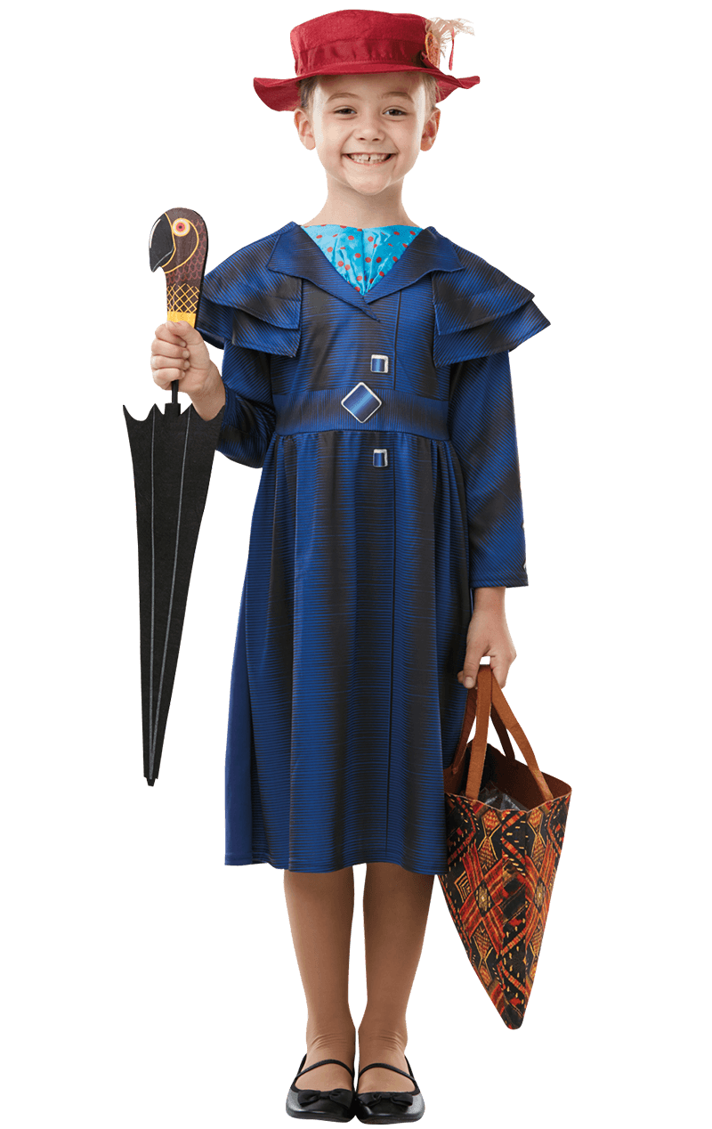 Kids Mary Poppins Returns Costume 3 Kids Mary Poppins Returns Costume - Image 3