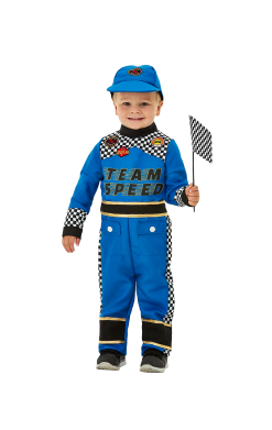 Smiffys Kids Race Car Driver Costume