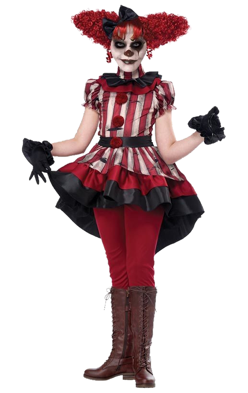 Kids Wicked Clown Costume 1 Kids Wicked Clown Costume
