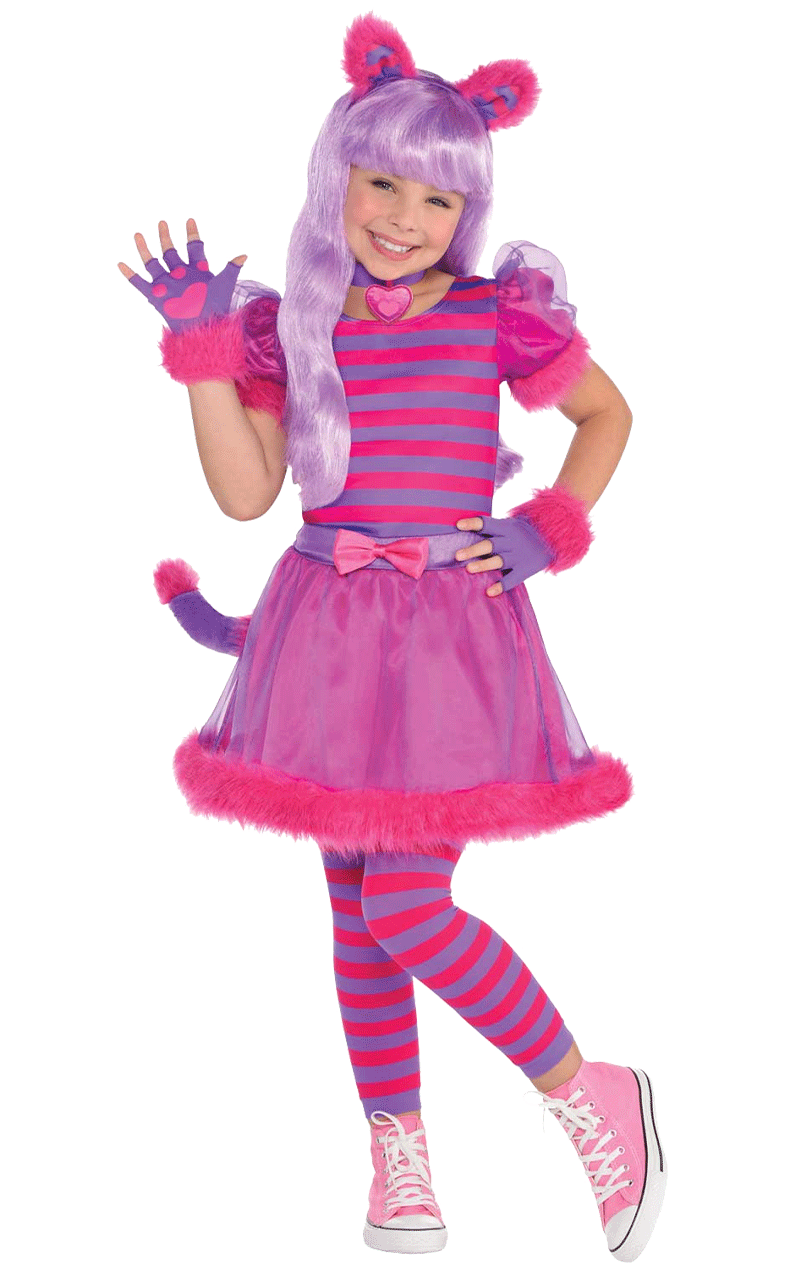 AMSCAN Kids Cheshire Cat Costume 1 AMSCAN Kids Cheshire Cat Costume