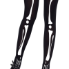 Smiffys Skeleton Print Stockings