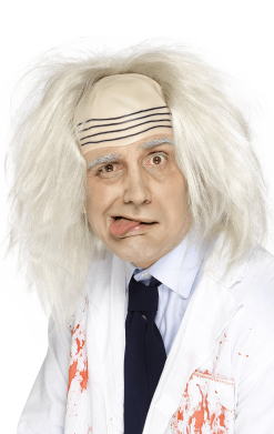 Smiffys Funny Professor Wig