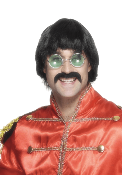 Smiffys 70s Black Wig Accessory
