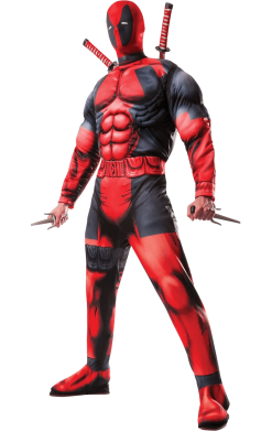 Mens Classic Marvel Deadpool Costume