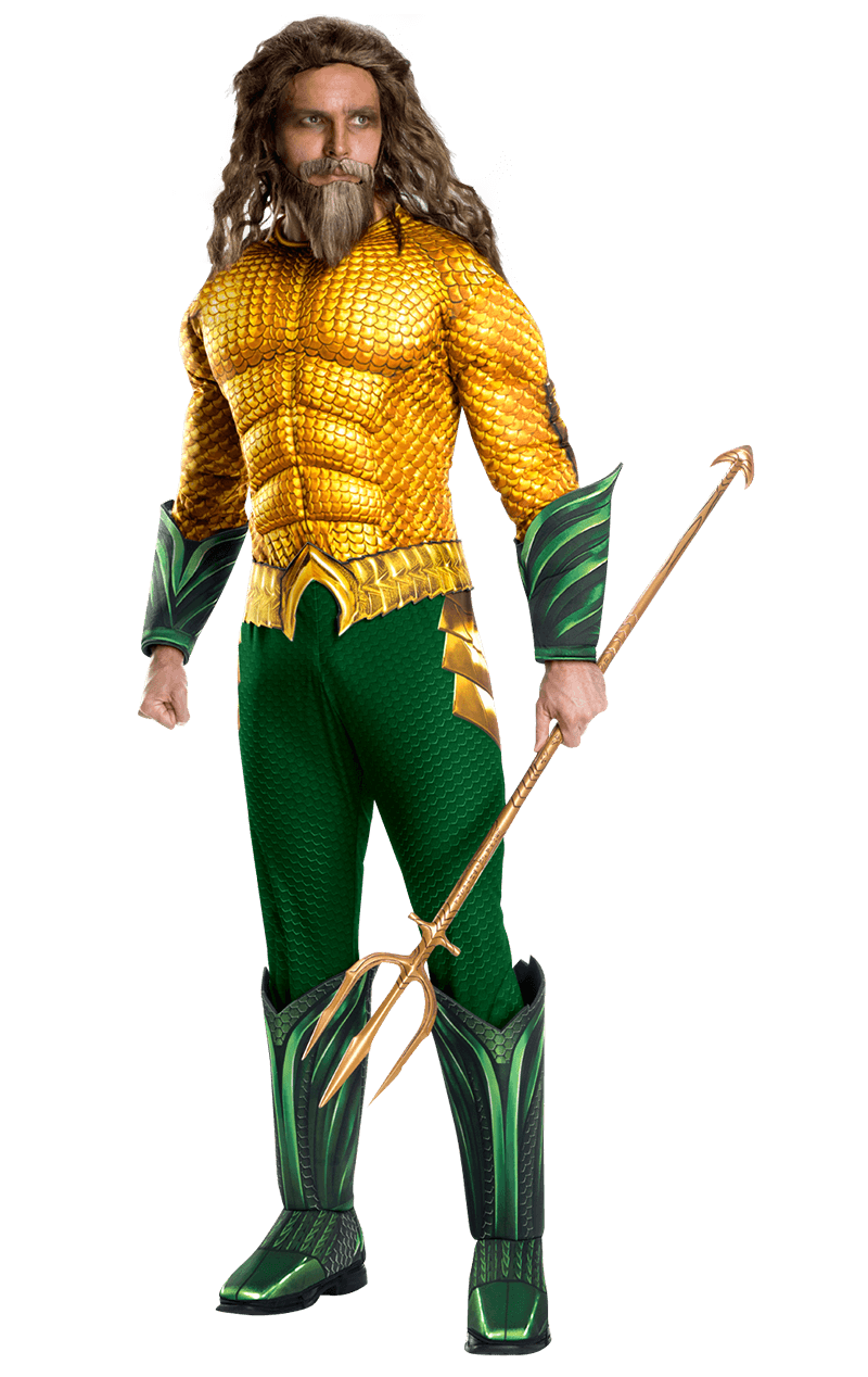 Adult Aquaman Movie Costume 1 Adult Aquaman Movie Costume