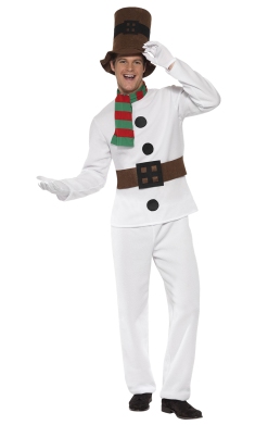 Smiffys Adult Snowman Suit Costume