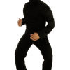 Mens Black Ninja Warrior Costume