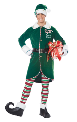 Adult Workshop Elf Costume