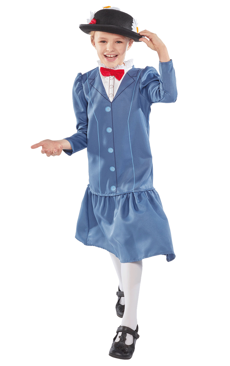 Kids Mary Poppins Costume 1 Kids Mary Poppins Costume