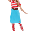 Smiffys Adult Where's Wally? Wenda Dress Costume