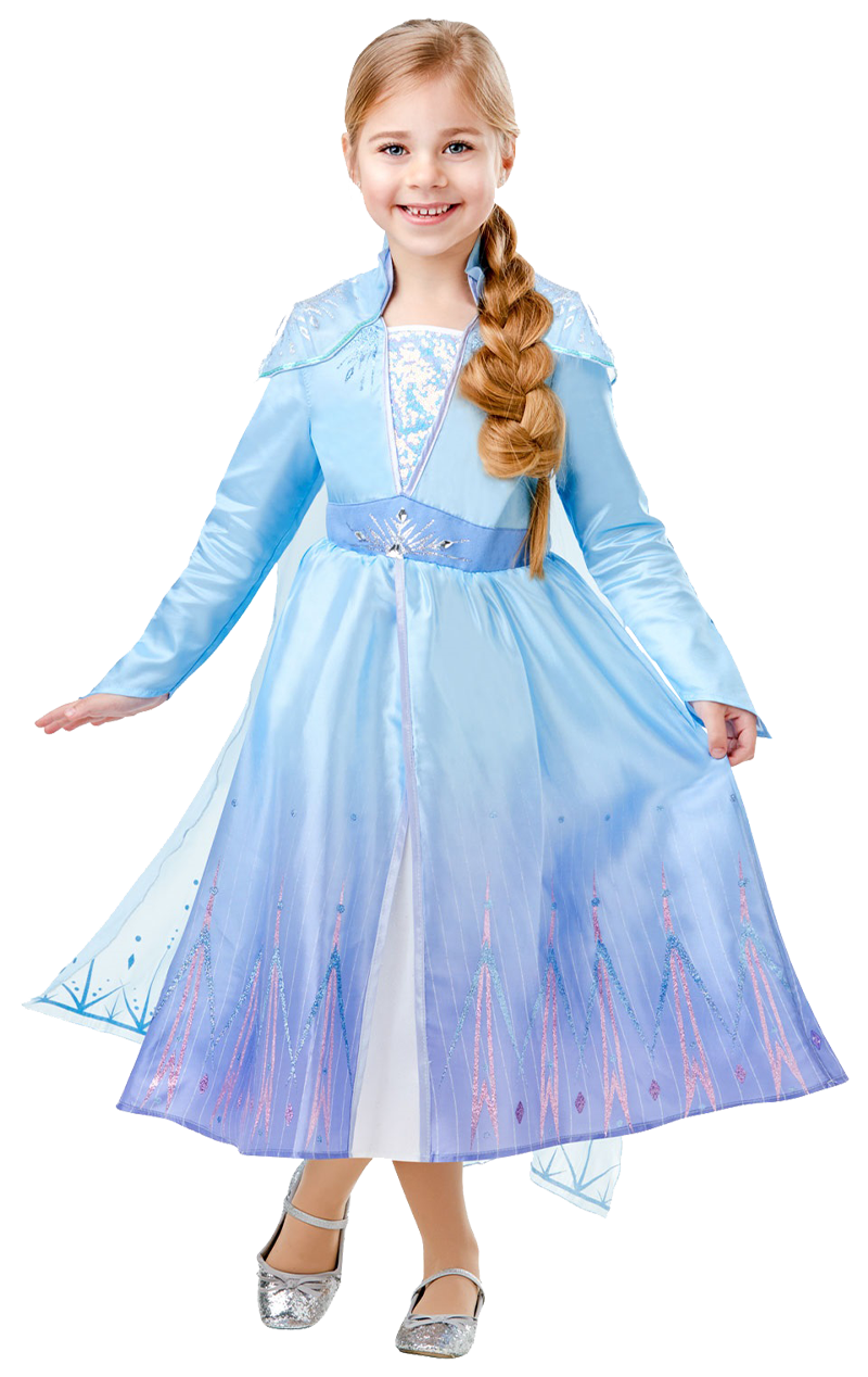 Kids Disney Frozen 2 Queen Elsa Costume 1 Kids Disney Frozen 2 Queen Elsa Costume
