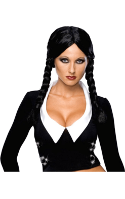 Adult Wednesday Addams Wig