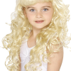 Smiffys Kids Blonde Princess Wig