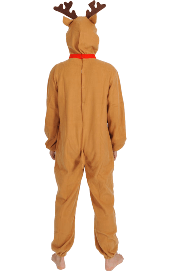 Adult Red Nosed Reindeer Costume 3 Adult Red Nosed Reindeer Costume - Image 3