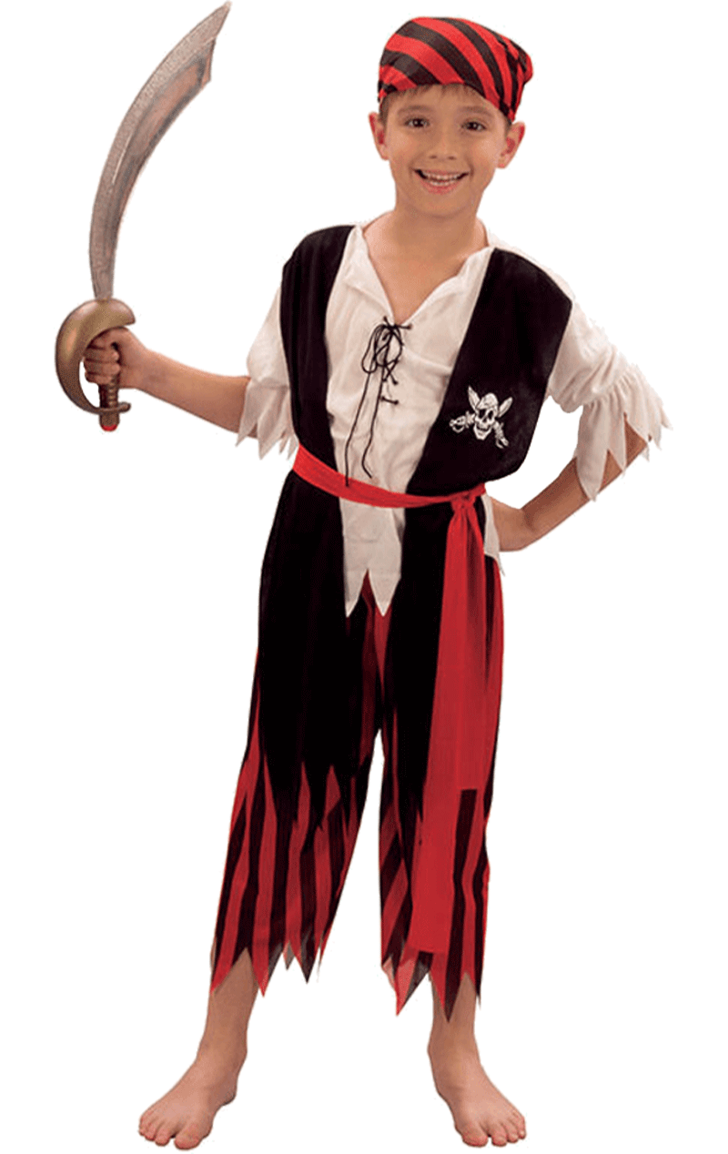Kids Pirate Boy Costume 1 Kids Pirate Boy Costume