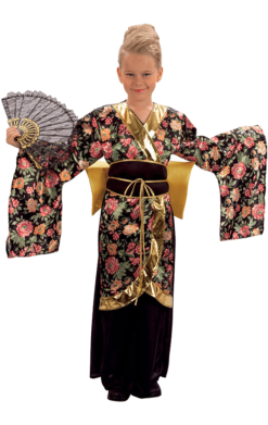 Childrens Geisha Japanese Costume