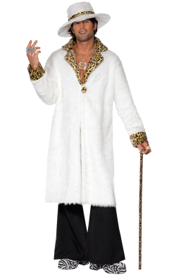Smiffys Leopard Print Pimp Costume