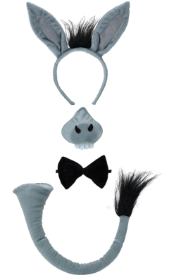 Kids Electronic Donkey Costume Kit