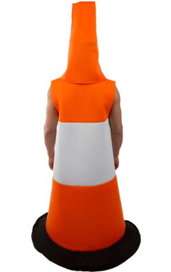 Adult Traffic Cone Costume 5 Adult Traffic Cone Costume -Fancy Dress Shop 00012699a02