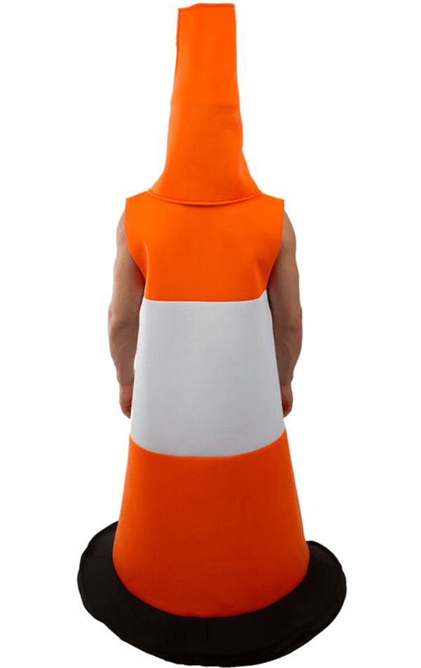 Adult Traffic Cone Costume 3 Adult Traffic Cone Costume - Image 3