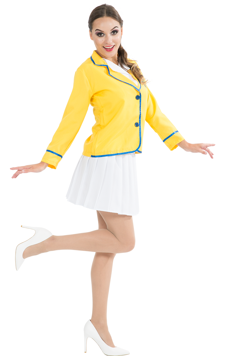 Womens Hi-De-Hi Happy Camper Costume 2 Womens Hi-De-Hi Happy Camper Costume - Image 2