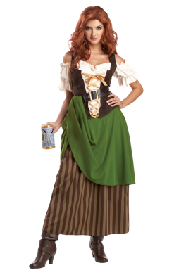 Ladies Tavern Maiden Costume