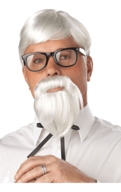 The Colonel Wig & Moustache