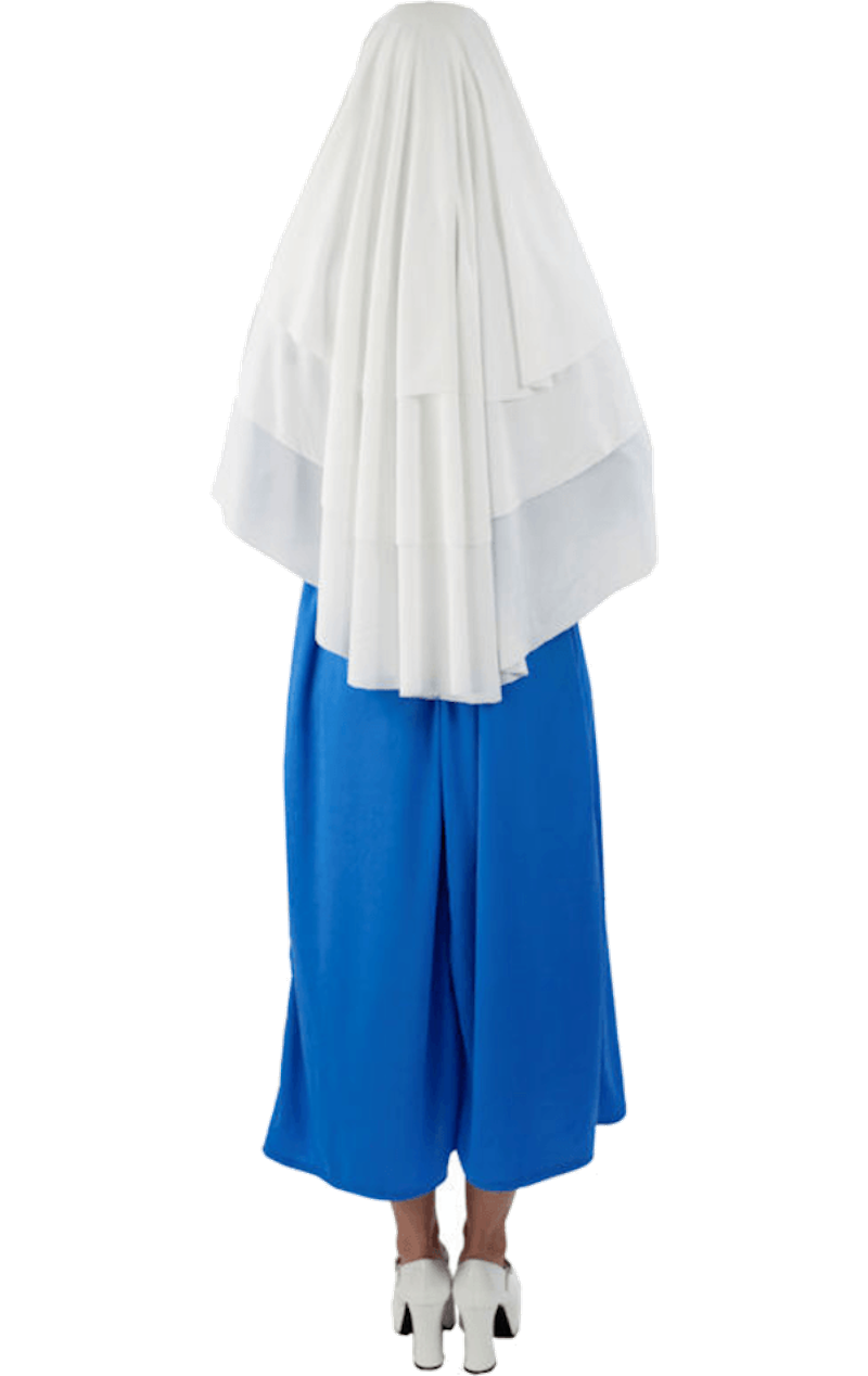 Adult Blue Nun Costume 3 Adult Blue Nun Costume - Image 3