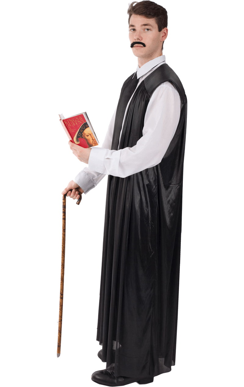 Mens Adult Teacher Gown 2 Mens Adult Teacher Gown - Image 2