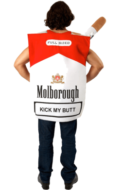 Adult Cigarette Packet Costume -Fancy Dress Shop 00013371a02