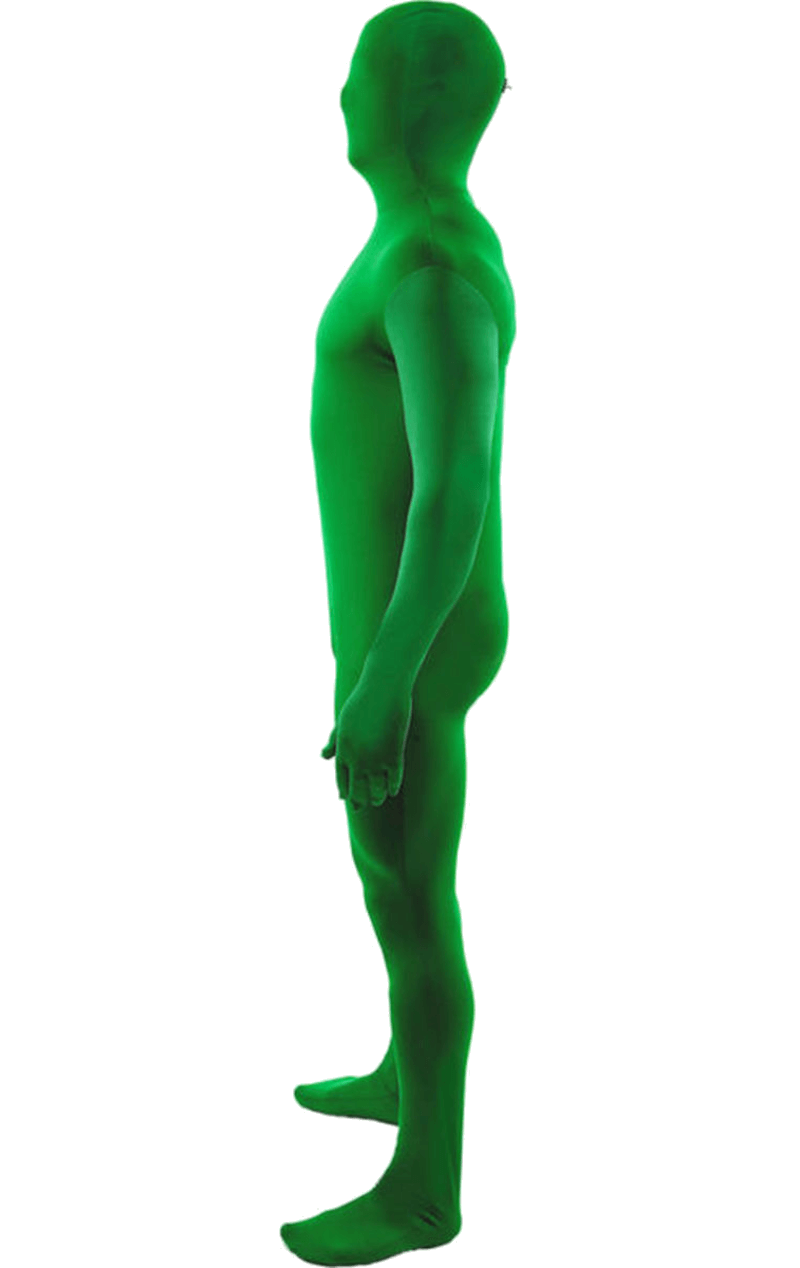 Adult Second Skin Suit Green 2 Adult Second Skin Suit Green - Image 2