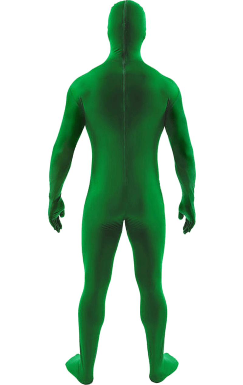 Adult Second Skin Suit Green 3 Adult Second Skin Suit Green - Image 3