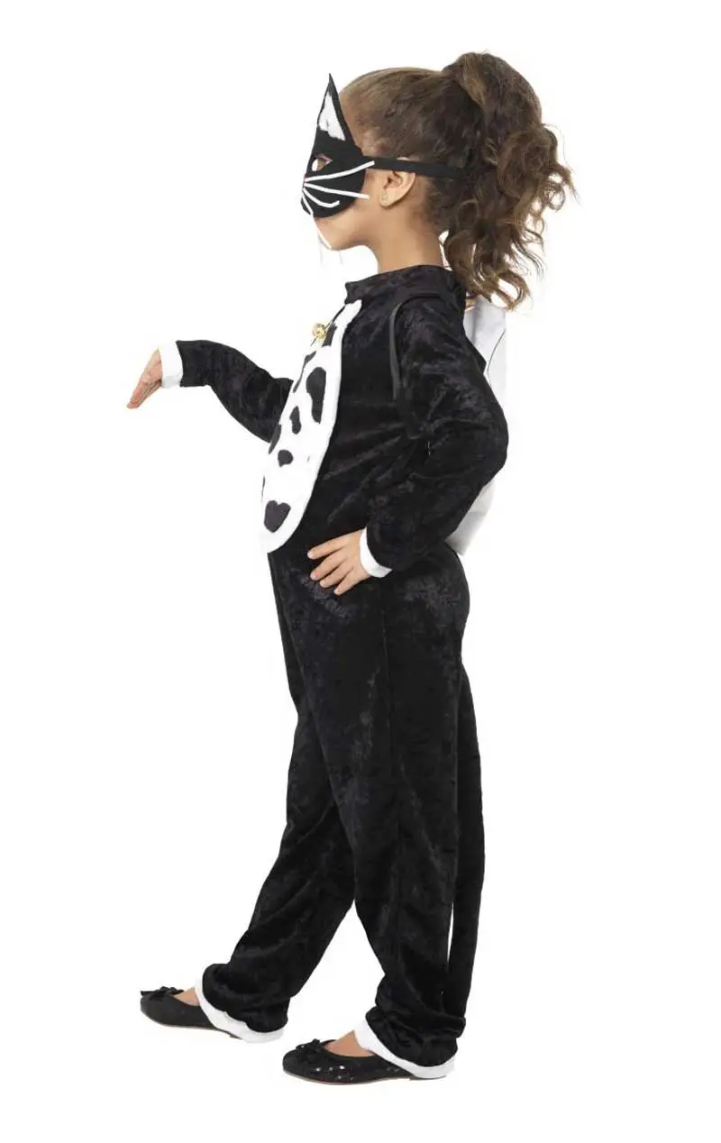 Smiffys Kids Black Cat Costume 2 Smiffys Kids Black Cat Costume - Image 2