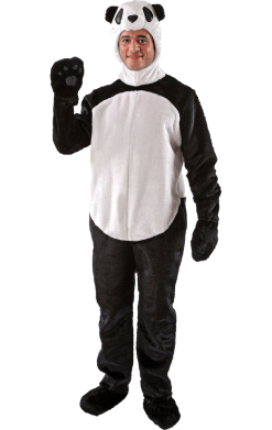 Adult Fluffy Panda Costume