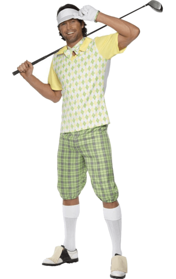 Smiffys Classic Golfer Costume 1 Smiffys Classic Golfer Costume
