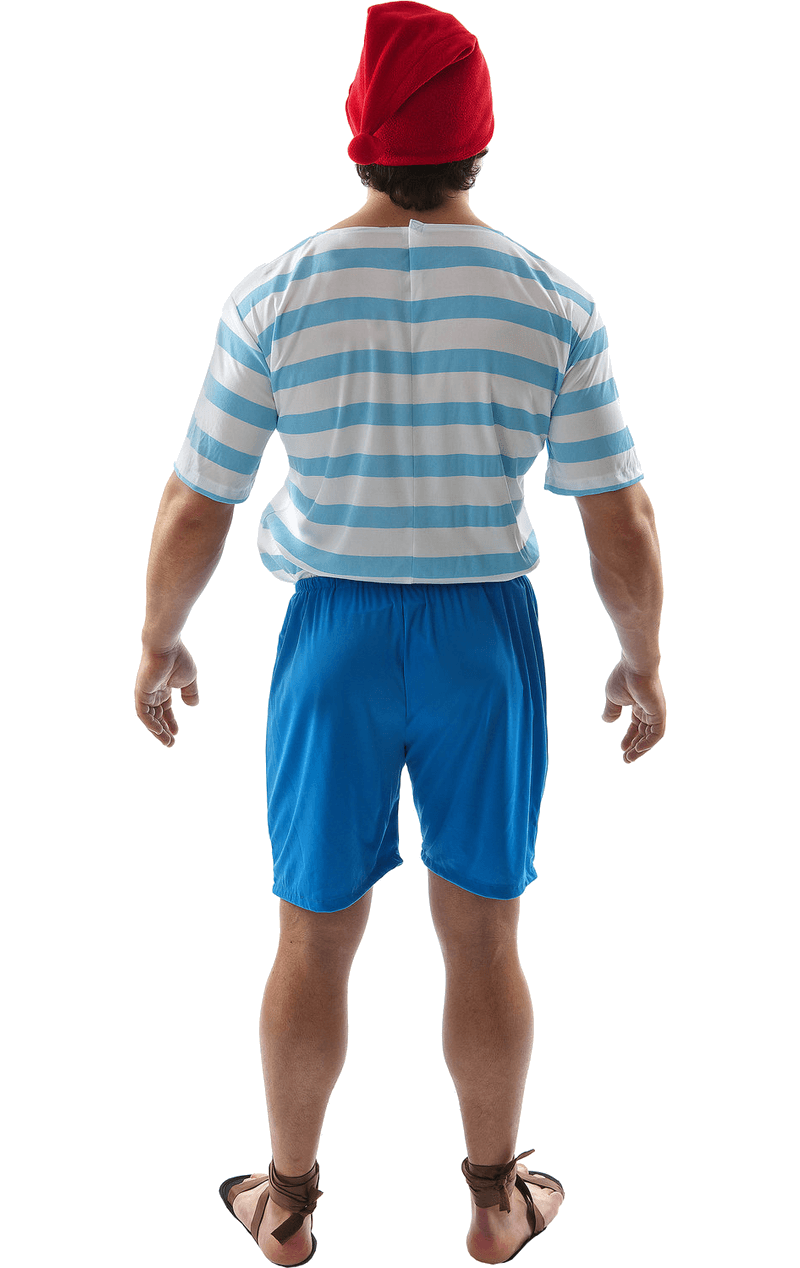 Mens Peter Pan Mr Smee Pirate Costume 3 Mens Peter Pan Mr Smee Pirate Costume - Image 3