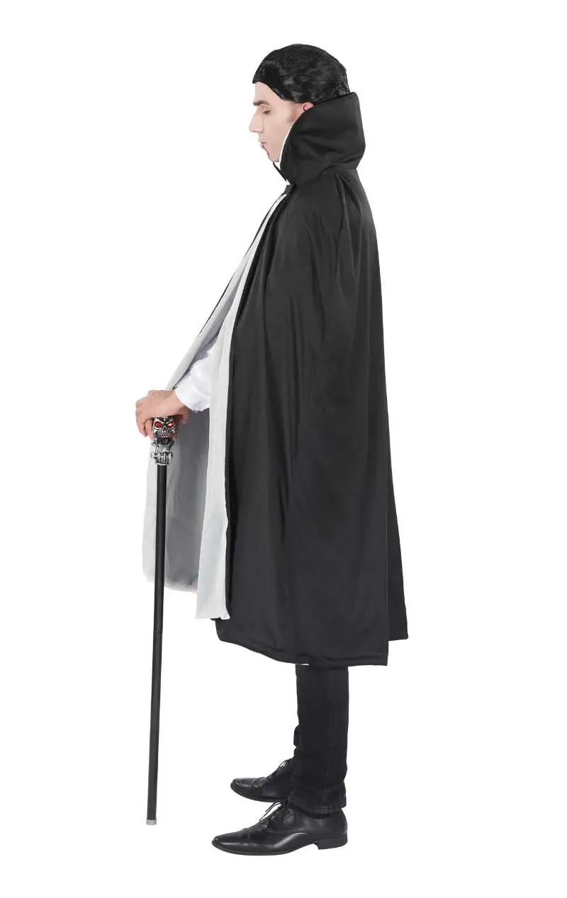Mens Black And White Vampire Costume 2 Mens Black And White Vampire Costume - Image 2