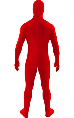 Adult Red Second Skin Suit -Fancy Dress Shop 00015835a02