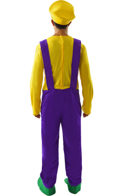 Wario Super Mario Costume -Fancy Dress Shop 00016891a02