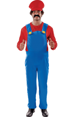 Plus Size Super Mario Costume