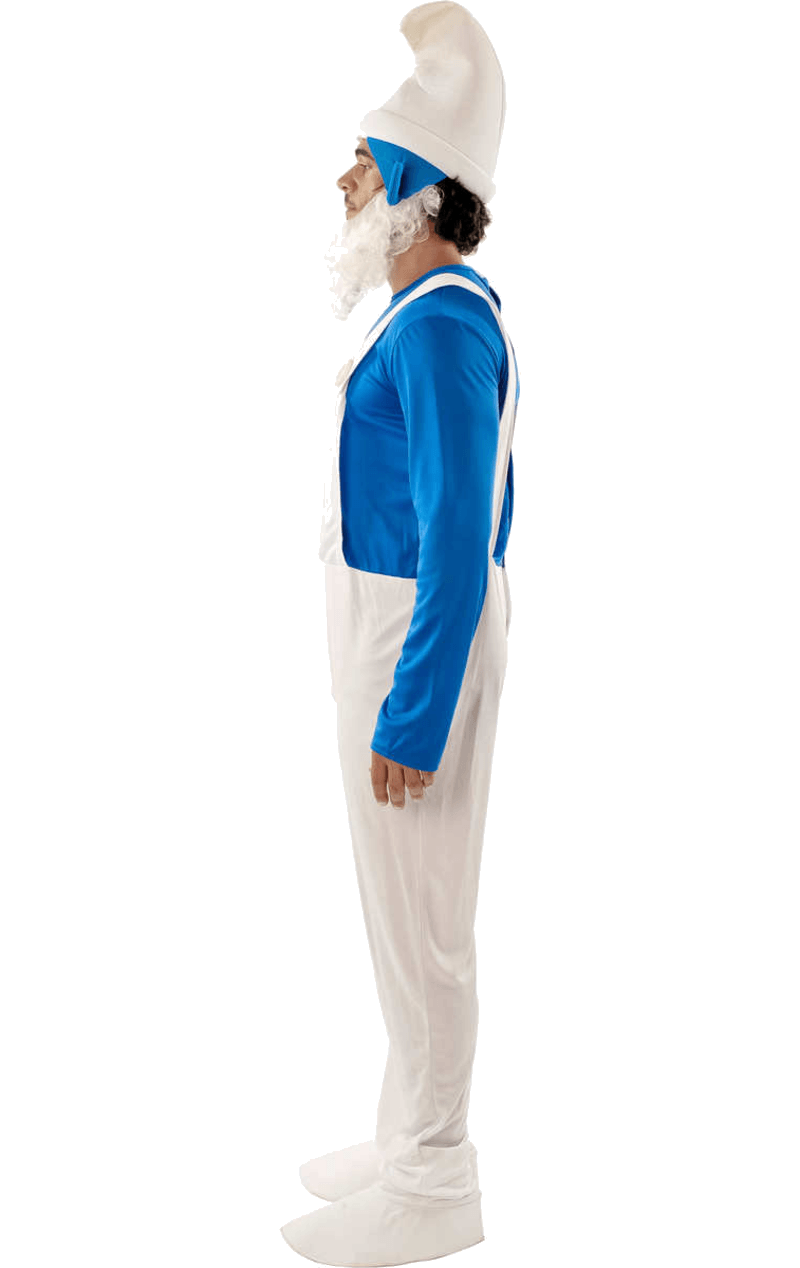 Blue Gnome Fancy Dress Costume 2 Blue Gnome Fancy Dress Costume - Image 2